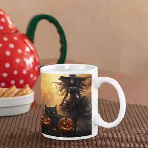 Scary Halloween Witch 23 Mug