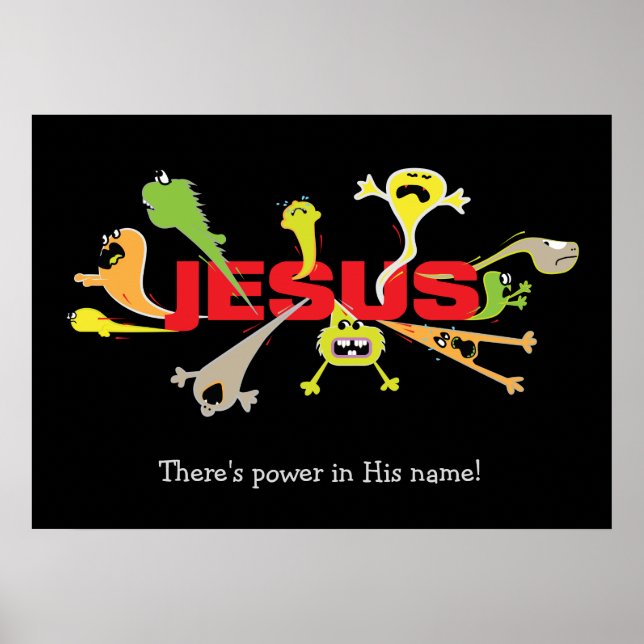 Scary Jesus Poster (Front)