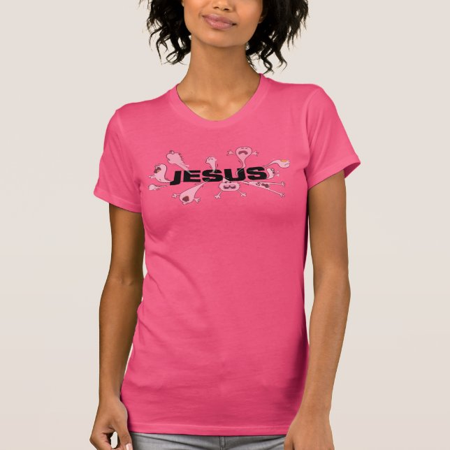 Scary Jesus T-Shirt (Front)