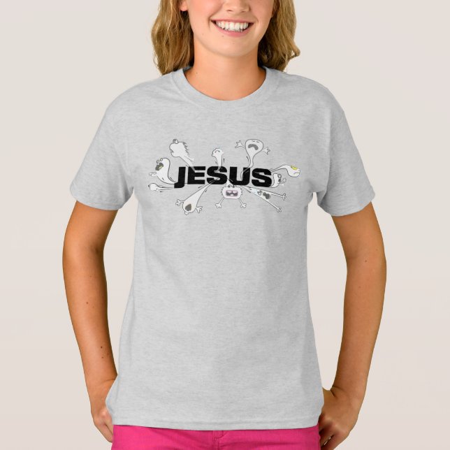 Scary Jesus T-Shirt (Front)