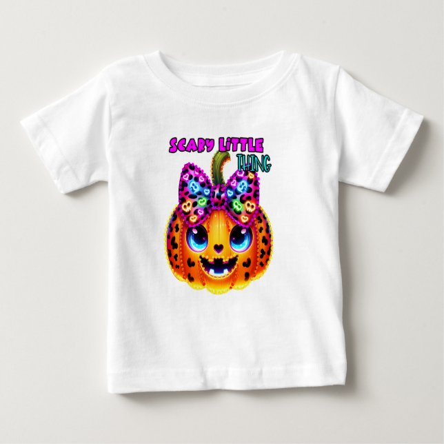 Scary little thing baby T-Shirt (Front)