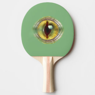 Scary Lizard Reptile Dragon Dinosaur Monster Eye Ping Pong Paddle