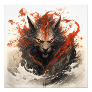 Scary Magical Beast Photo Print