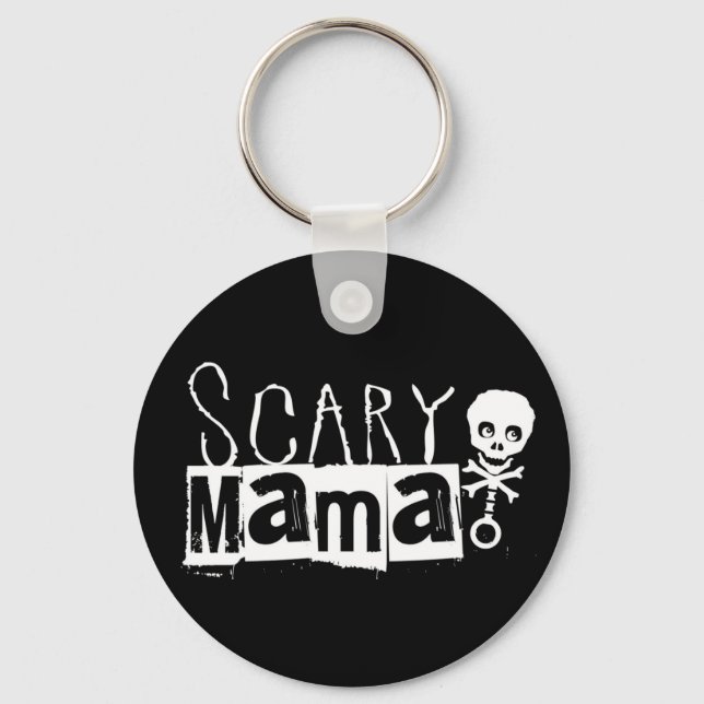 Scary Mama Keychain (Front)