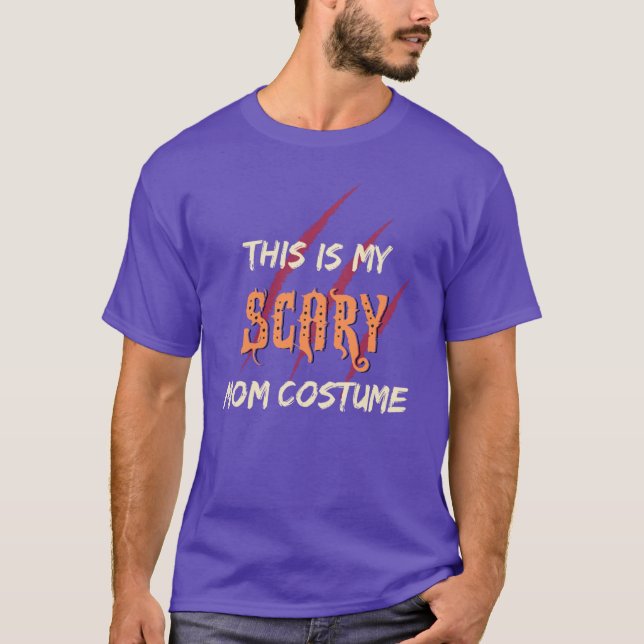 Scary Mom retro T-Shirt (Front)