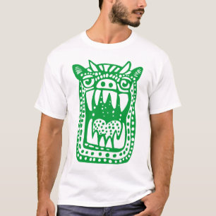 Scary Monster - Grass Green T-Shirt