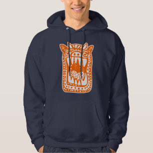 Scary Monster - Orange Hoodie