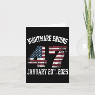 Scary Night Ending January 20th 2025 Funny Pro Tru Card