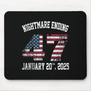 Scary Night Ending January 20th 2025 Funny Pro Tru Mouse Pad