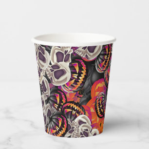 Scary Night Paper Cups
