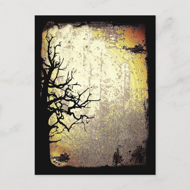 Scary Night Postcard (Front)