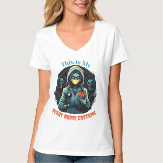 Scary Nurse Costume T-shirt