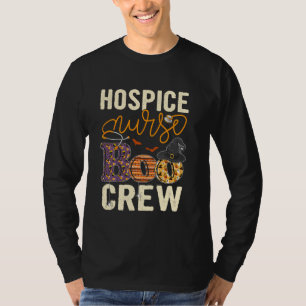 Scary Nurse Halloween Ghost Spider Hospice Nurse B T-Shirt