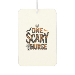 Scary Nurse Halloween Vintage Engraving Shirt Desi Car Air Freshener