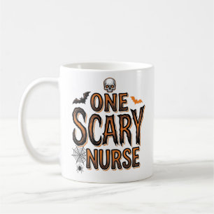 Scary Nurse Halloween Vintage Engraving Shirt Desi Coffee Mug
