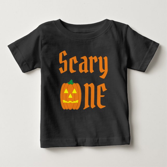 Scary One 1st Birthday Baby T-Shirt (Front)