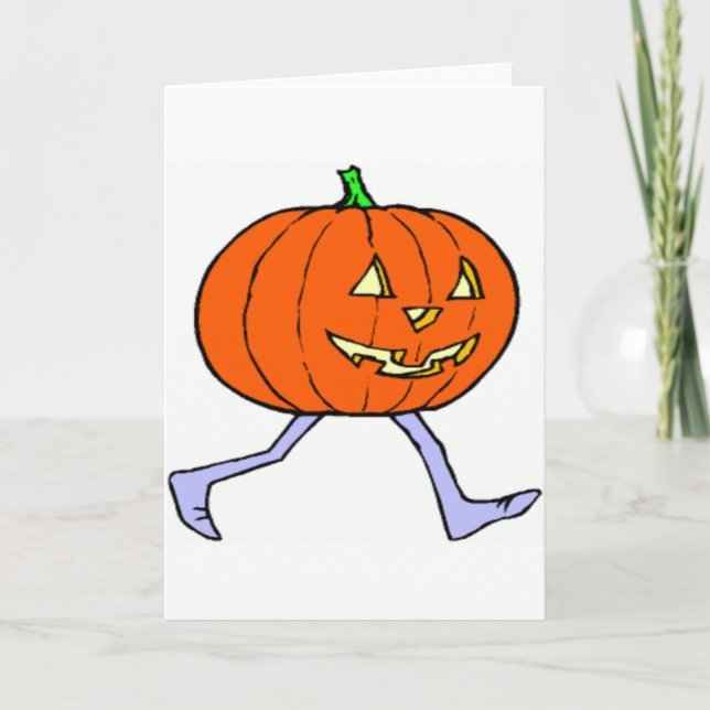 Scary Pumkin Card (Front)