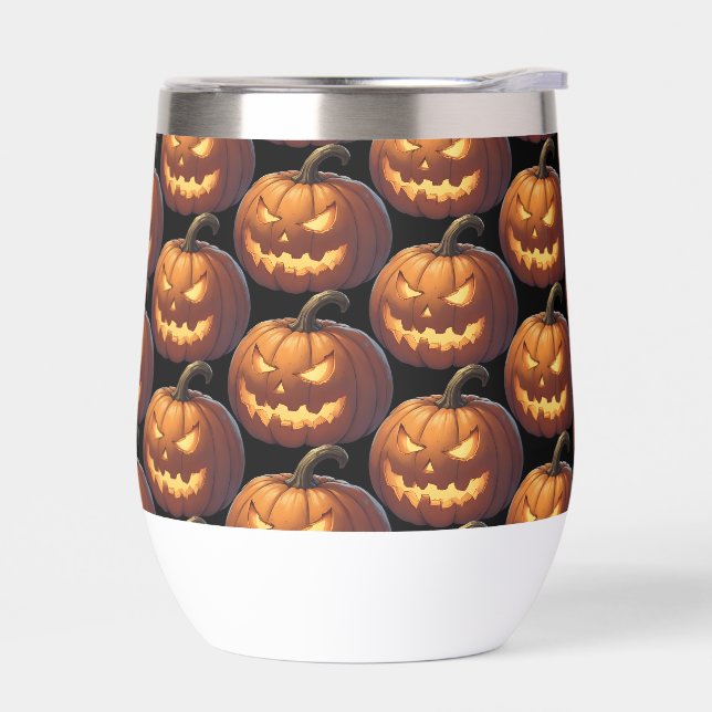 Scary Pumpkin Face (Left)