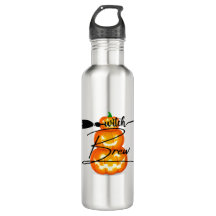 Scary Pumpkin Halloween Art | Spooky Fun 710 Ml Water Bottle