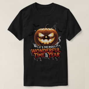 Scary Pumpkin Halloween Shirt Creepy Design
