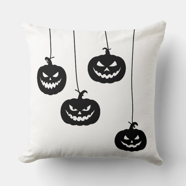 Scary Pumpkin hanging Cushion (Front)