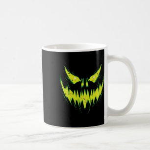 Scary Pumpkin Jack O Lantern Face Halloween Men Bo Coffee Mug