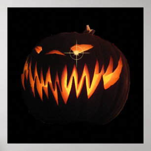 Scary Pumpkin Poster
