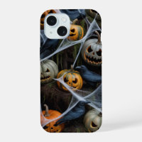 Scary Pumpkin Web Halloween iPhone / iPad case