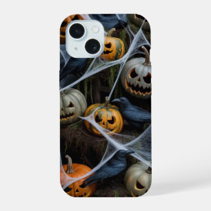 Scary Pumpkin Web Halloween iPhone / iPad case