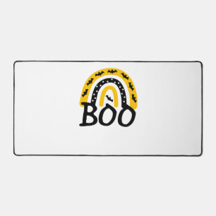 Scary Rainbow and Spooky Halloween Desk Mat