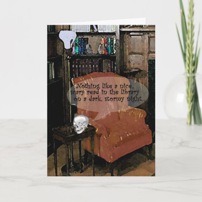 scary read card (Front)