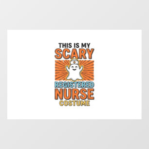 Scary Registered Nurse Costume Halloween Design_1