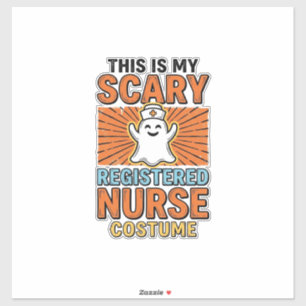 Scary Registered Nurse Costume Halloween Design_1