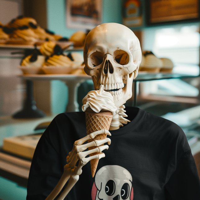 Scary Season Cartoon Skull Halloween  T-Shirt (Creator Uploaded)