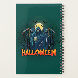Scary Skeleton Night Halloween, My Halloween Mood. Planner