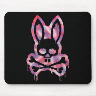 Scary Skull And Crossbones D Rabbit Horror Bunny H Mouse Pad