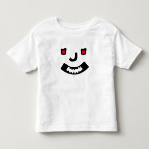 Scary Smile Face Toddler T-Shirt