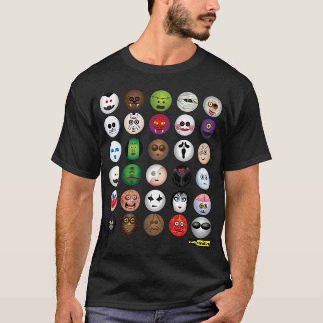 Scary Smiles -  Monsters & cia T-Shirt (Front)