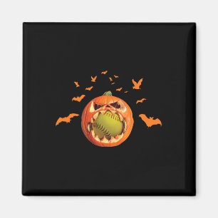 Scary Softll Jack O'lantern Pumpkin Halloween Soft Magnet