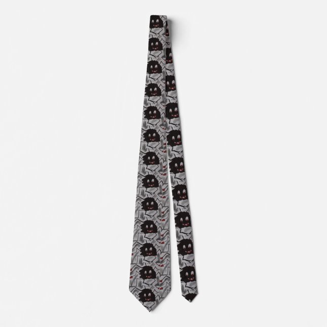 Scary Spider Tie (Front)