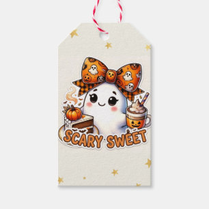 Scary Sweet Ghost Gift Tags