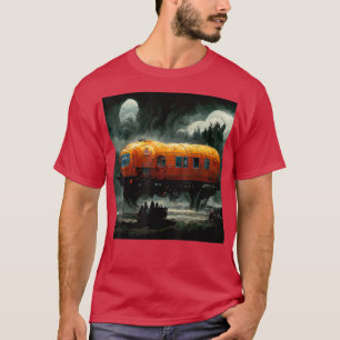 SCARY TRAIN Florida HAUNTED HOUSE RAILROAD T-Shirt