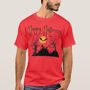 Scary Trees Happy Halloween T-Shirt