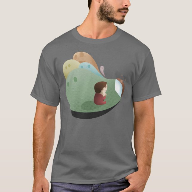 Scary TV T-Shirt (Front)