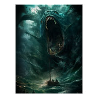 Scary Under the Sea Siren Mermaid Creature