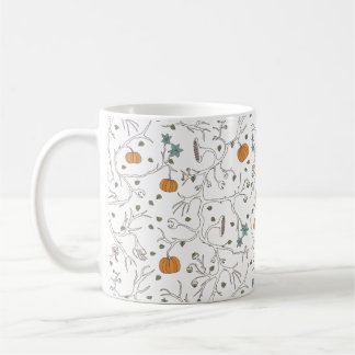 Scary vine pattern for Halloween Coffee Mug