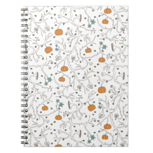 Scary vine pattern for Halloween Notebook