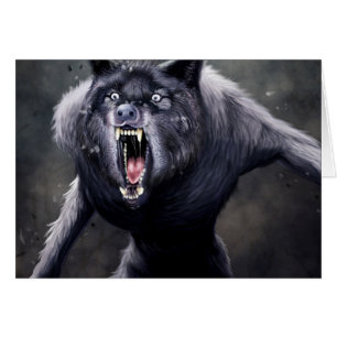 scary werewolf