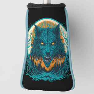 Scary Werewolf Golf Head Cover