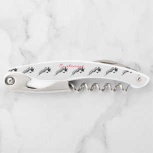 Scary Witch Riding Broom Halloween Thunder_Cove Corkscrew